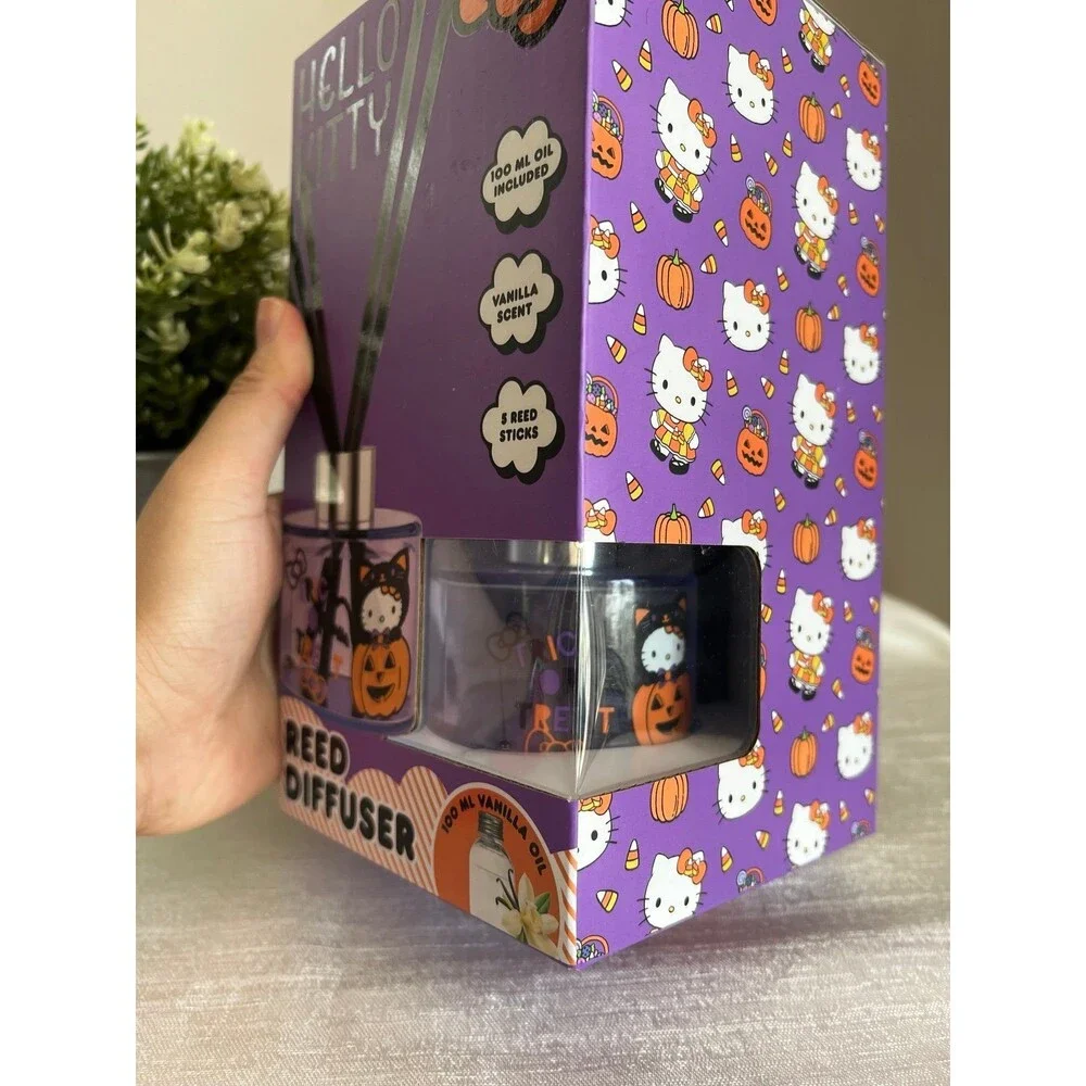 Sanrio Hello Kitty Halloween Reed Diffuser – Vanilla Scent NEW